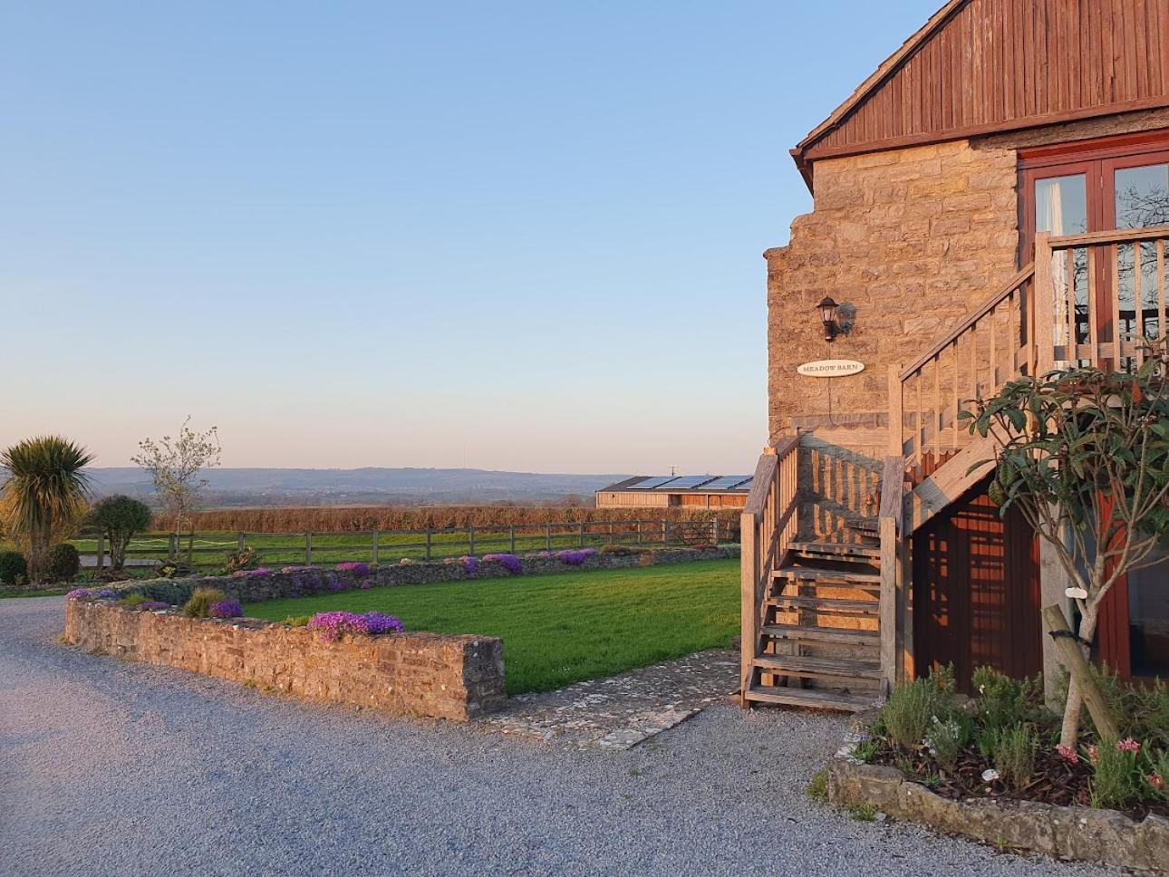 Middlewick Holiday Cottages Glastonbury Bagian luar foto